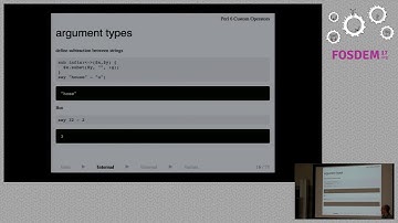 Informal Domain Specific Languages in Perl 6