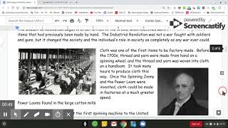 Industrial Revolution And The Factory System