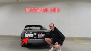 HOW TO MAKE CLEAR TAIL LIGHTS!