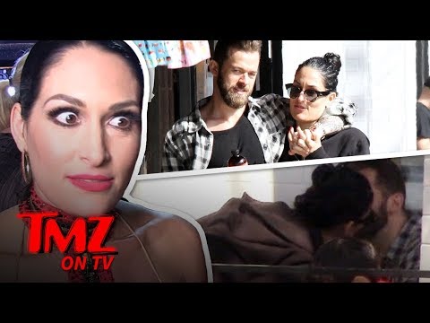 Nikki Bella & New BF Have A Serious Public Makeout Session | TMZTV