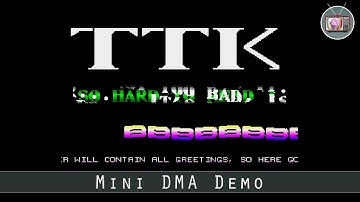 Digital Extazy: The Mini DMA Demo by TTK, 2017 | Atari ST Demo