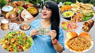 Living on Rs 1000 for 24 Hours Challenge | Vadodara Food Challenge