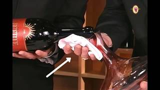 How to open big bottles of wine like a professional sommelier