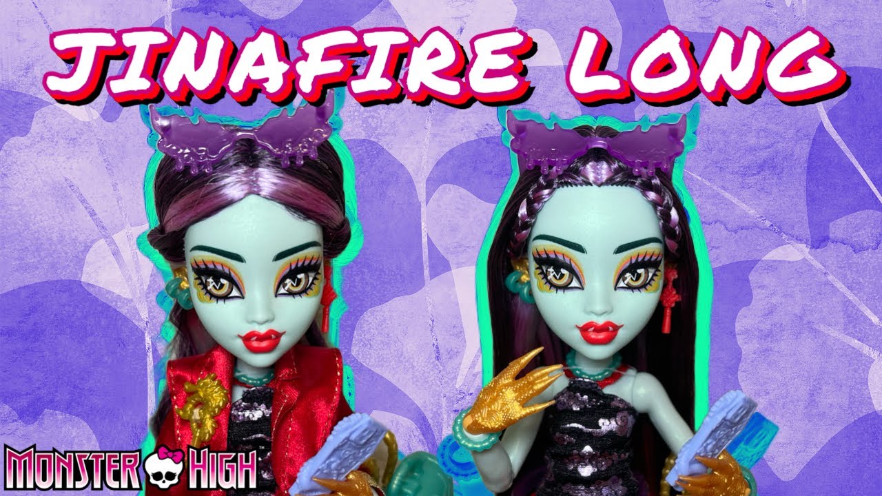 Monster High G3 JINAFIRE LONG Doll Unboxing & Review