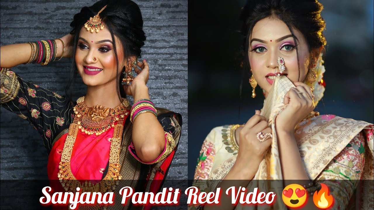 Famous Reel Star Sanjana Pandit Reel Video||EP-74|| #reels #marathireels -  YouTube
