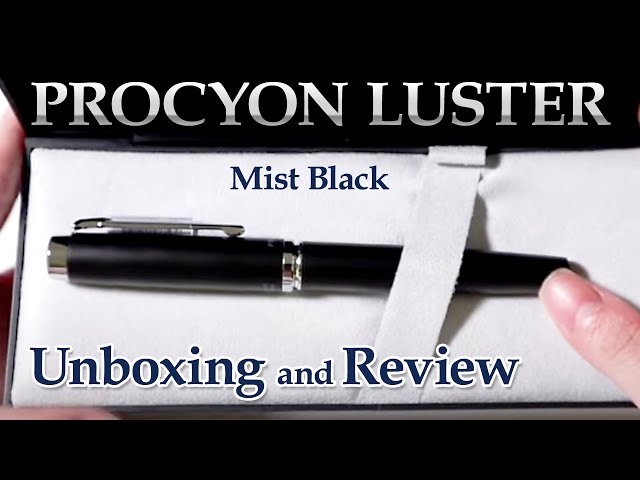 Procyon LUSTER Mist Black Unboxing and Review (English Subtitles