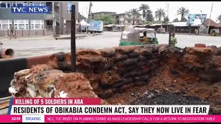 Killing Of 5 Soldiers In Aba: Resident Of Obikabia Condemn Act, Say They Now Live In Fear