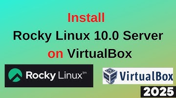 💻Rocky Linux 10 Server Installation on VirtualBox 😱 Easy Step-by-Step Tutorial!"