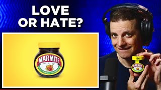 American Eats Marmite For The First Time!