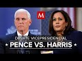 Pence vs Harris, debate vicepresidencial de EU