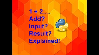 How to add two numbers in python using User Input