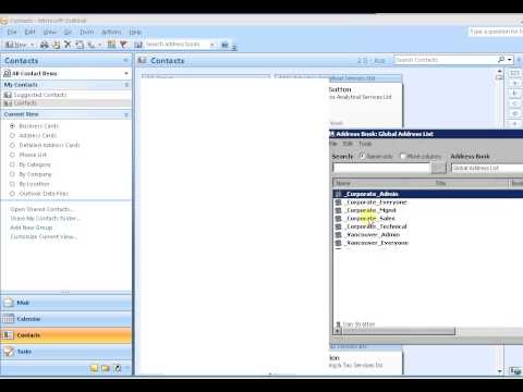 How to manage members distribution group in Outlook 2010 2013