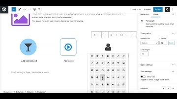 Add Icons Anywhere in WordPress Gutenberg Editor using Editor Plus