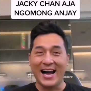 story wa lucu Jacky Chan bilang anjay