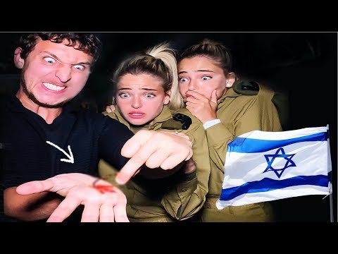 Israeli Army Reacts To Julius Dein Street Magician!