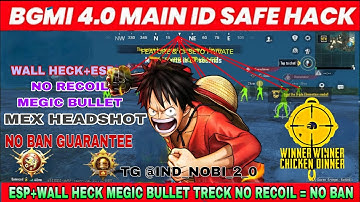 BGMI HACK 4.0 | BGMI 4.0 MOD APK | BGMI ESP HACK | BGMI NEW HACK TODAY | HOW TO HACK BGMI HACK