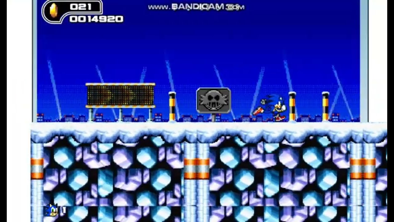 Ultimate Flash Sonic - Gameplay #4 Zone 2 Ice Paradise ACT 2 Frosty Island (ÚLTIMA GAMEPLAY DE 2025)