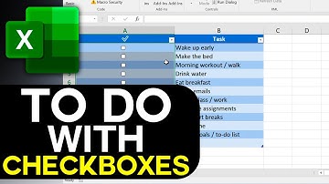 How to Create a To-Do List with Checkboxes in Excel (Fast & Easy)