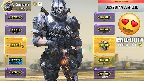 *NEW* OMNIPOTENT DRAW! LEGENDARY GHOST + LEGENDARY SHORTY! | FULL LUCKY DRAW COMPLETE! | COD MOBILE!