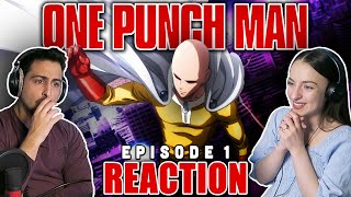 OUR FIRST TIME WATCHING ONE PUNCH MAN! 