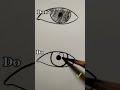 How to draw eye pencilsketch drawingtutorial drawingforbeginners begginers