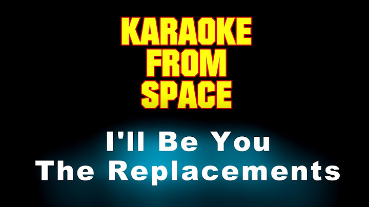 I'll Be You Instrumental version - Instrumental performance video thumbnail
