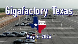 Model Y Production Up & Running  Tesla Gigafactory Texas 5/9/2024 9:28AM