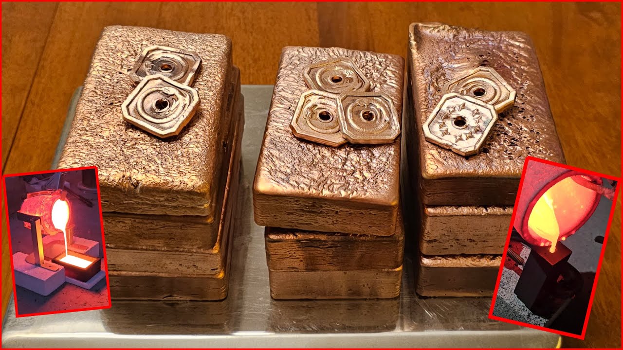 Making Copper coins and Copper ingots! Lots of copper YouTube