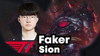 Faker picks Sion