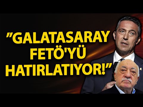 Ali Koç'tan tarihi sözler! ”Galatasaray FETÖ'yü hatırlatıyor!”