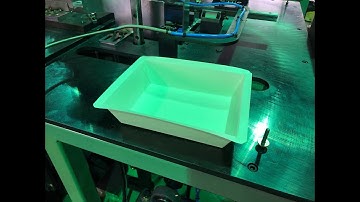 Paper Food Tray Forming Machine [Korea]