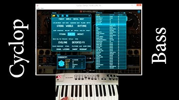 Cyclop - Sugar Bytes (Bass) lll Best VST plugins synthesizer