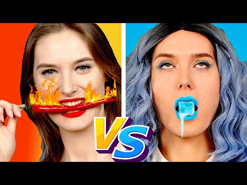 Hot vs Cold Teacher! Best HOT vs COLD Challenge || Prank Ideas & Funny Situations by Crafty Panda