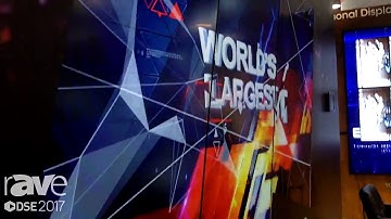 DSE 2017׃ Sharp Shows Off PN-V701 World