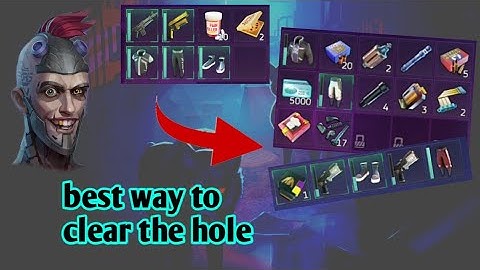 how to clear the hole | most efficient way to clear hole | cyberika: Action Adventure Cyberpunk RPG