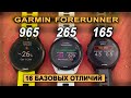 Garmin Forerunner 165 | 265 | 965 - практическое сравнение моделей с Amoled дисплеем.