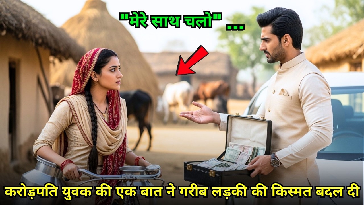 “मेरे साथ चलो” — करोड़पति युवक की एक बात ने गरीब लड़की की किस्मत बदल दी