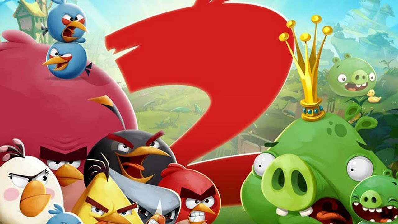 Игра птичка бердз. Angry Birds 2. Ровио Энгри бердз. Птички Энгри бердз игра.