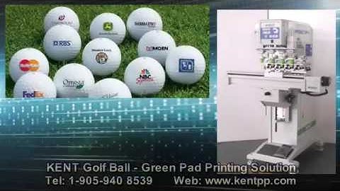 KENT PAD PRINTER   GOLF BALL PRINTING SYSTEM