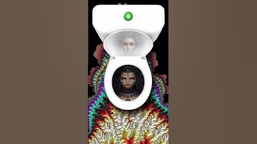 🚽 Surreal Fractal Art Flush - Strange & Weird Animation With Fractal Art