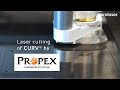 Laser cutting of Propex CURV® - Self-inforced thermoplastic prepregs