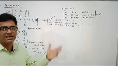 class 12 maths chapter 4 determinants exercise 4.2 question 1,2,3,4 & 5