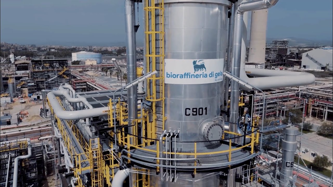 Gela biorefinery 