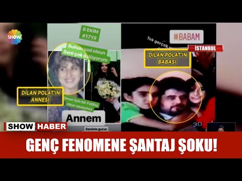 Genç fenomene şantaj şoku!