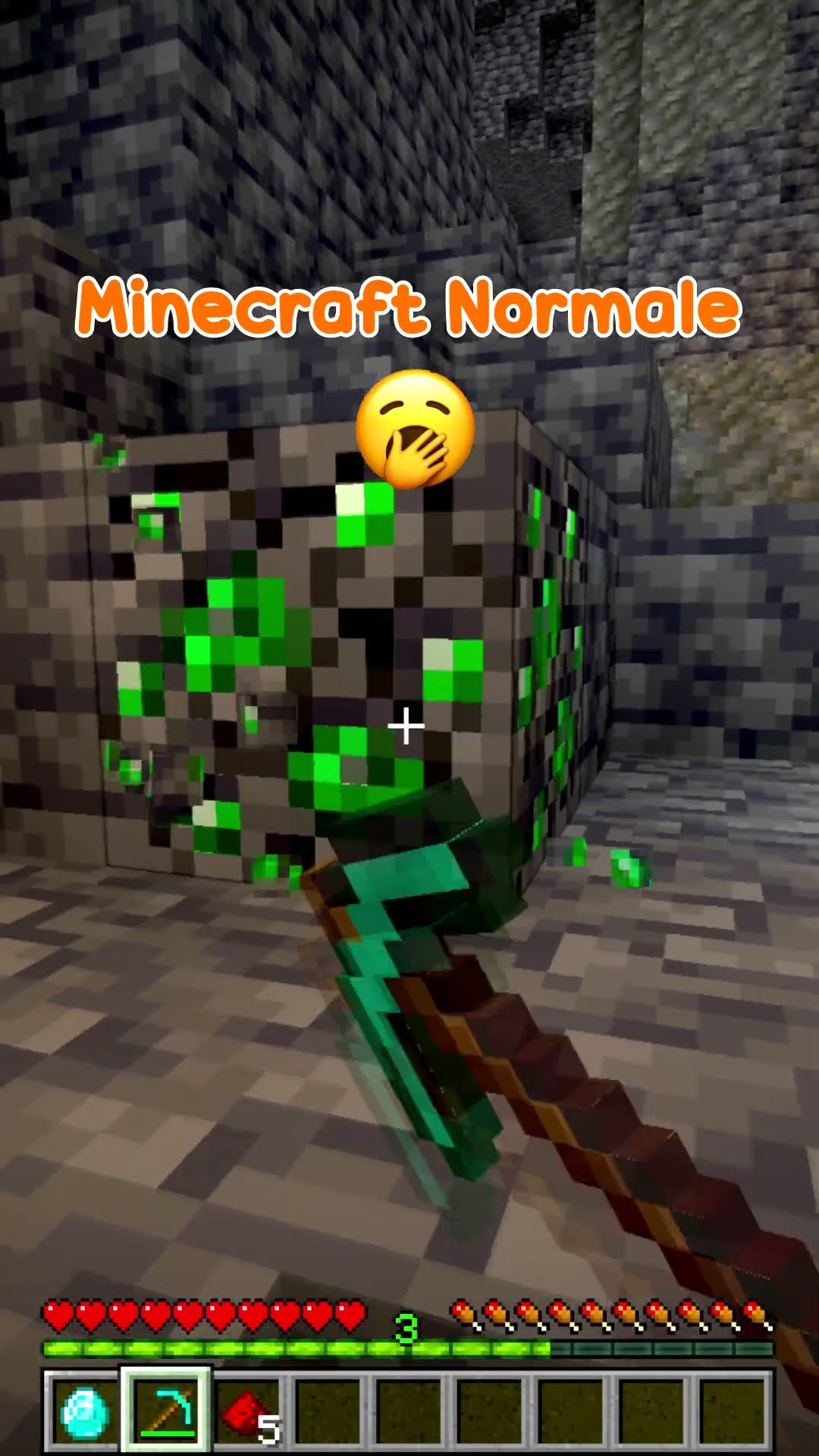 Minecraft Normale vs Realistico