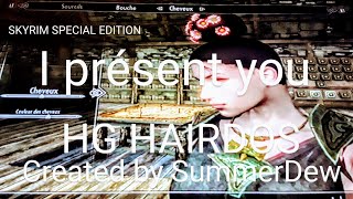 SKYRIM HG HAIRDOS MOD