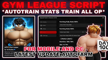 [UPD]⚡Gym League Script Pastebin **NO KEY** AUTOFARM ALL STATS | AUTO-TRAIN | JOIN COMPETITION💪