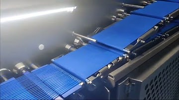 Automotion precise overlapper with inliner-alignment unit and buffer.