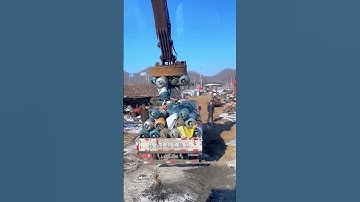 Strong magnet metal sorting process- Good tools and machinery make work easy