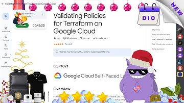 Validating Policies for Terraform on Google Cloud  #2025 | #GSP1021 |#qwiklabs |#Solution